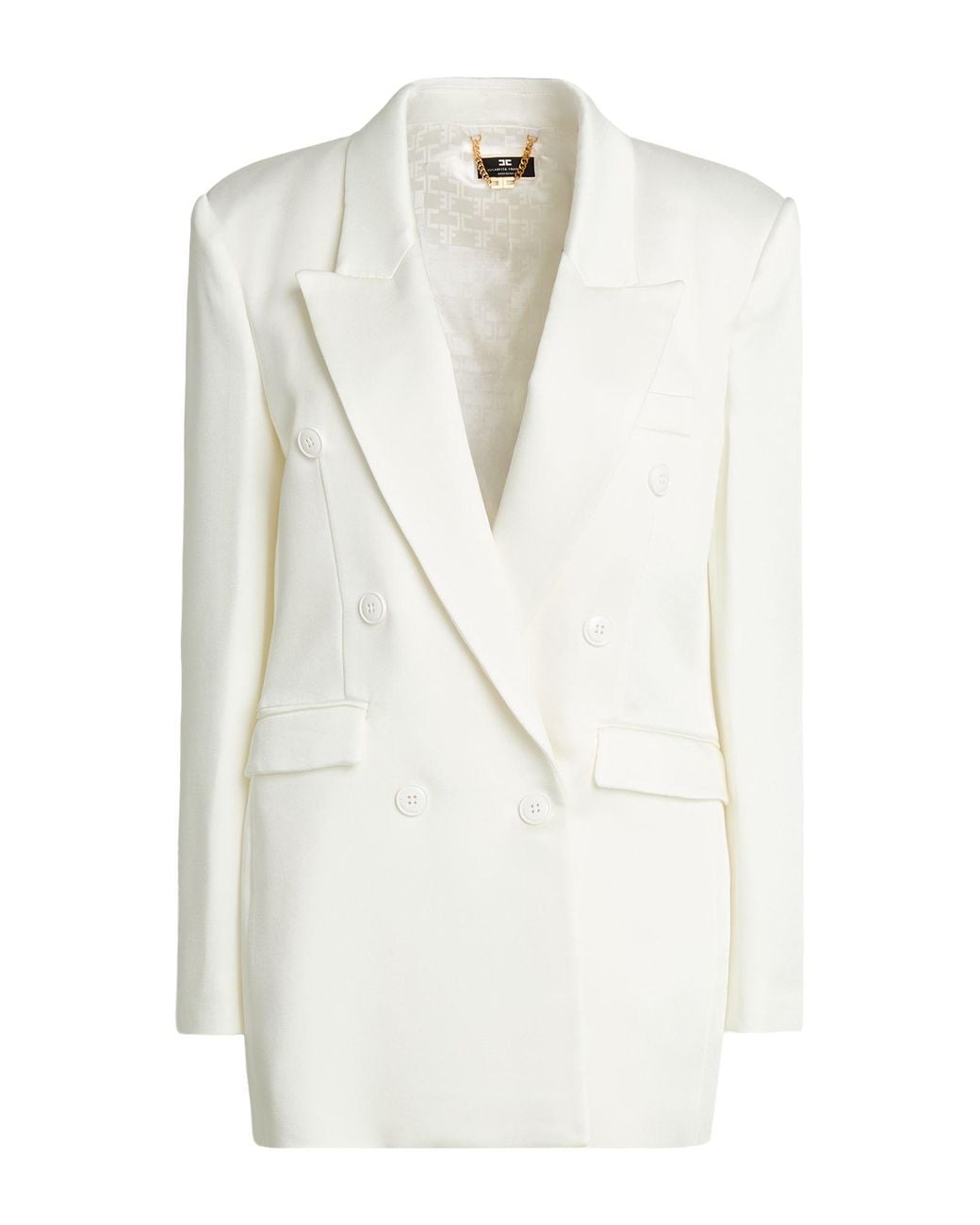 Elisabetta Franchi White Blazers