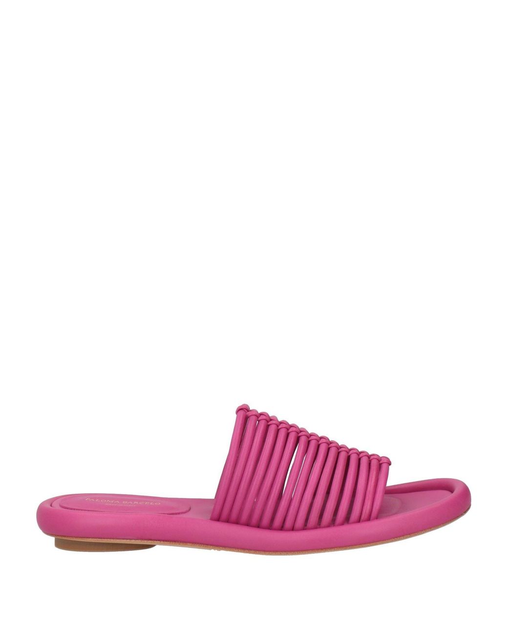 Paloma Barceló Pink Odilia Sandals Leather