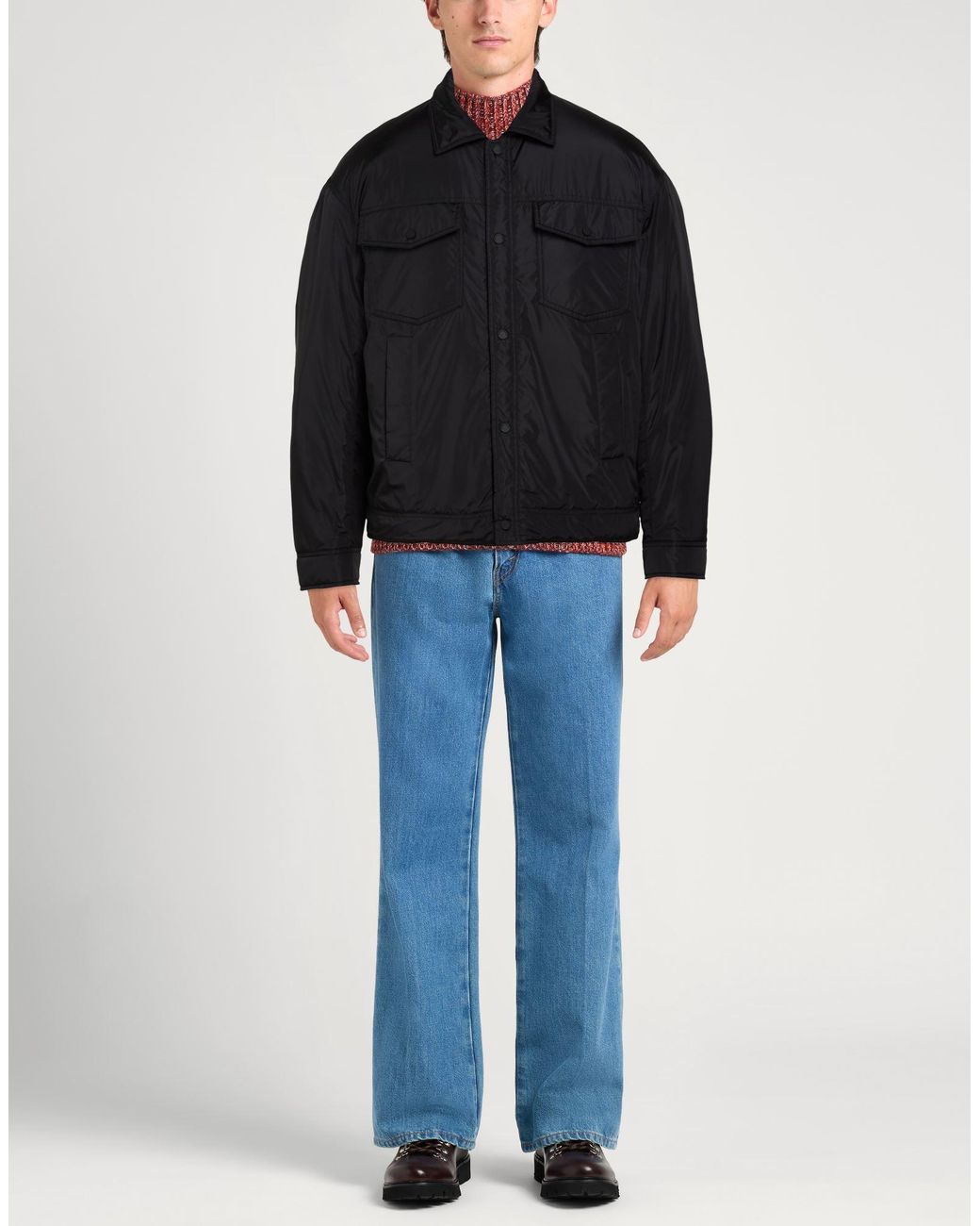 ARMANI EXCHANGE Black Jacket for men