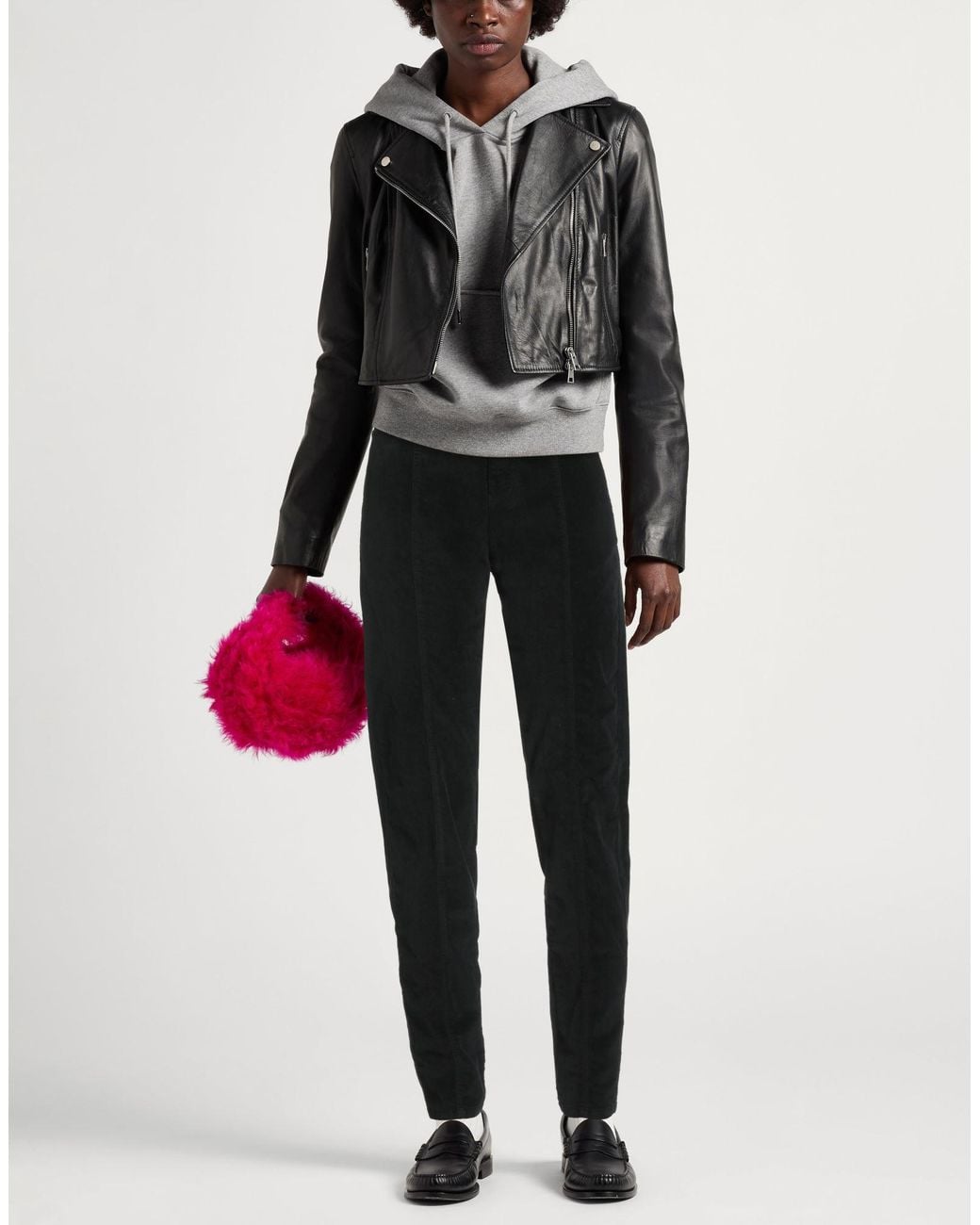 High Black Trouser