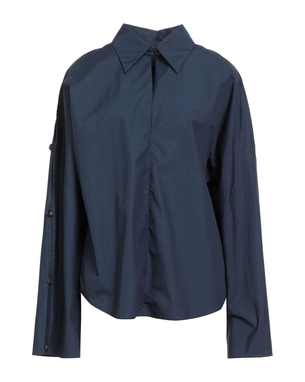 FEDERICO CINA Blue Top Cotton