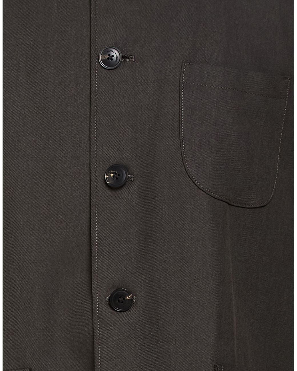 Emporio Armani Black Jacket for men