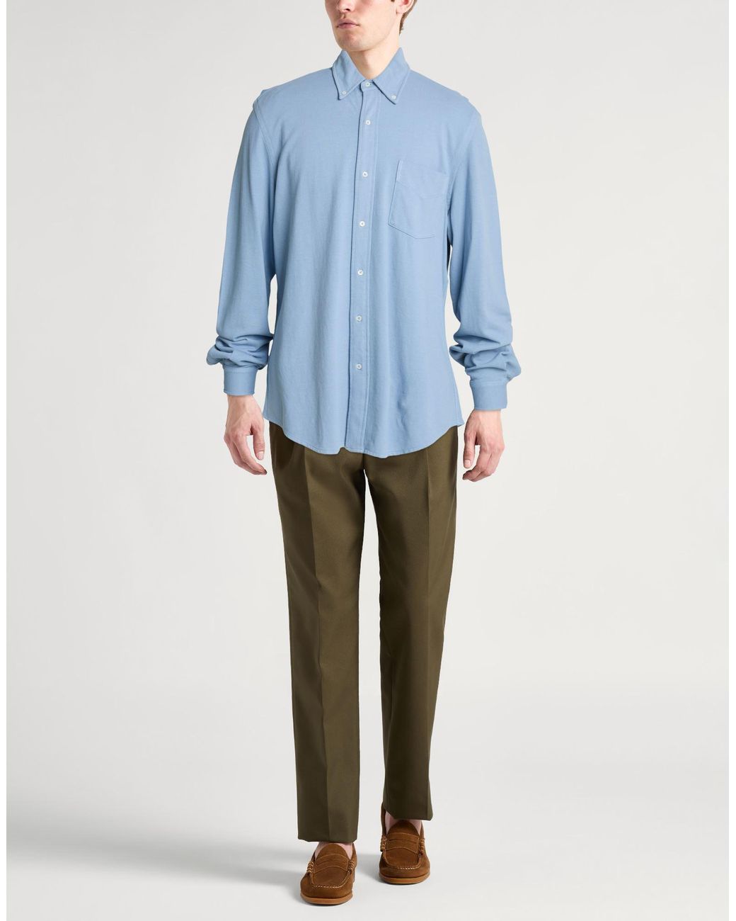 Camisa Aspesi de hombre de color Blue