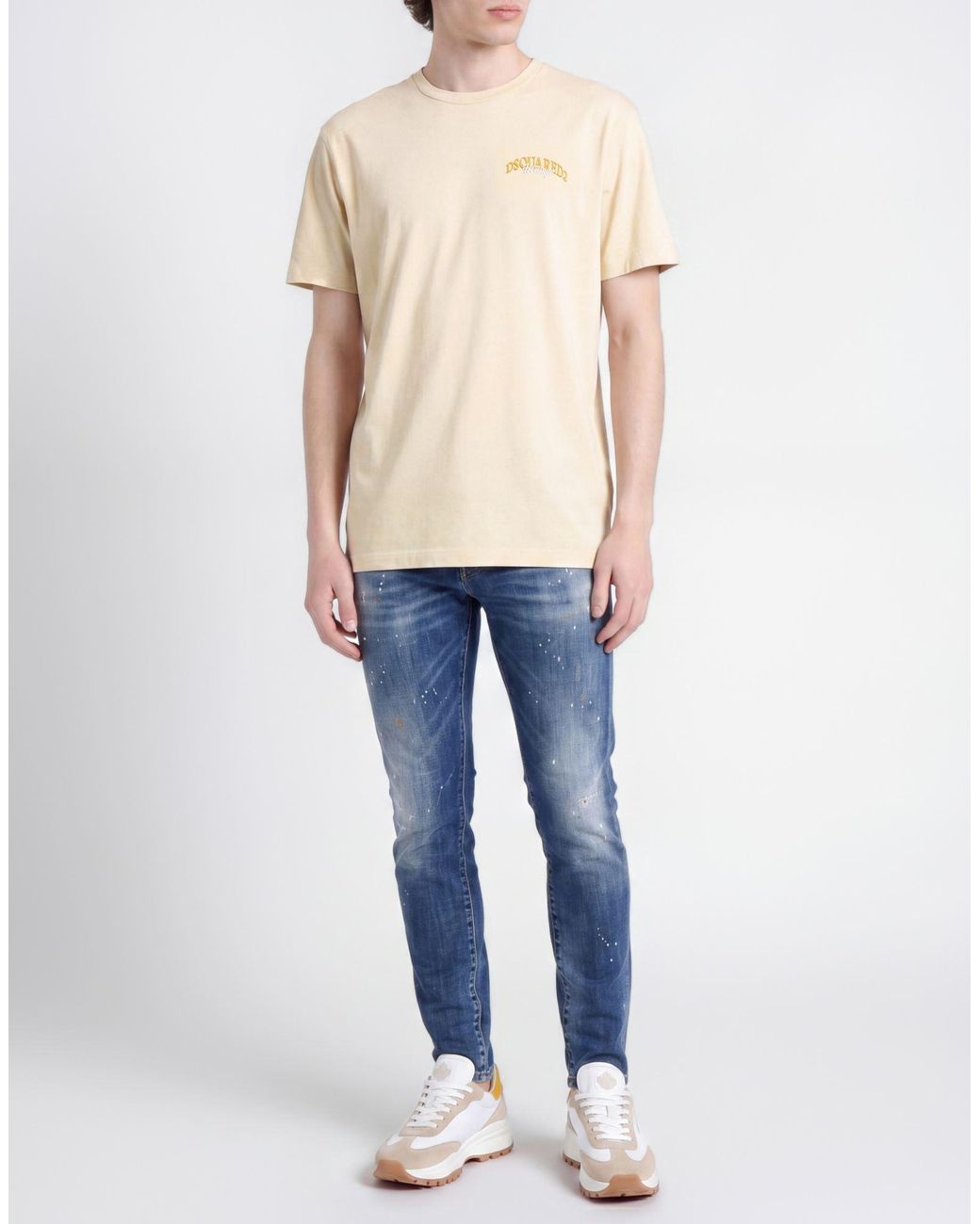DSquared² Natural T-Shirt for men