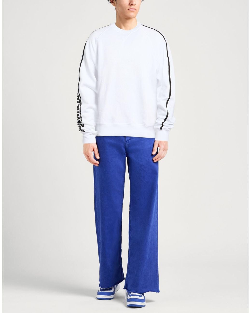 DSquared² White Sweatshirt Cotton for men
