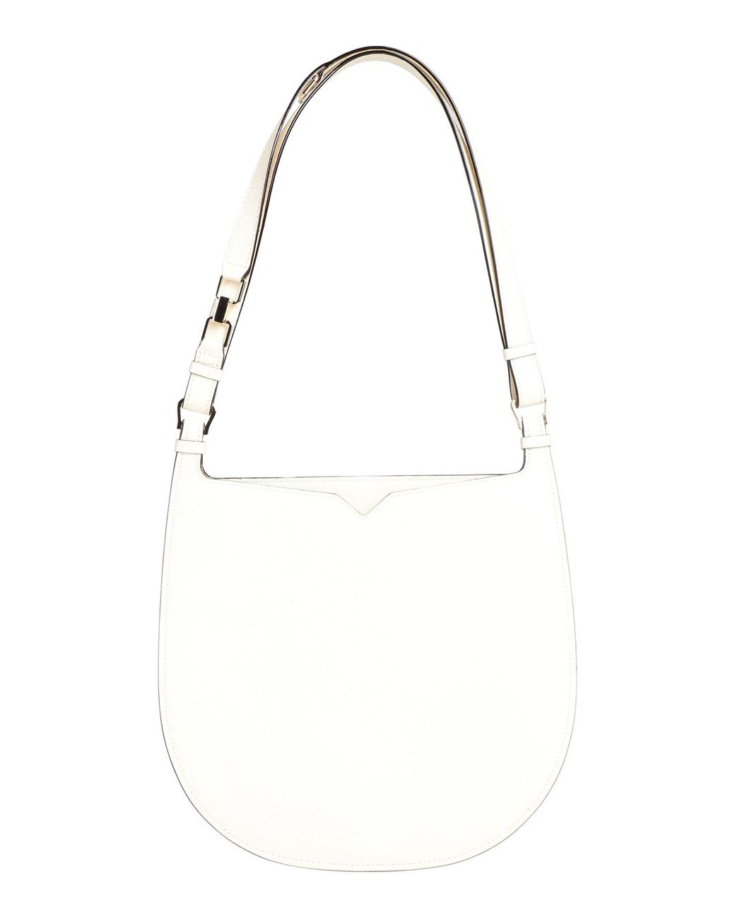 Borsa A Spalla di Valextra in White