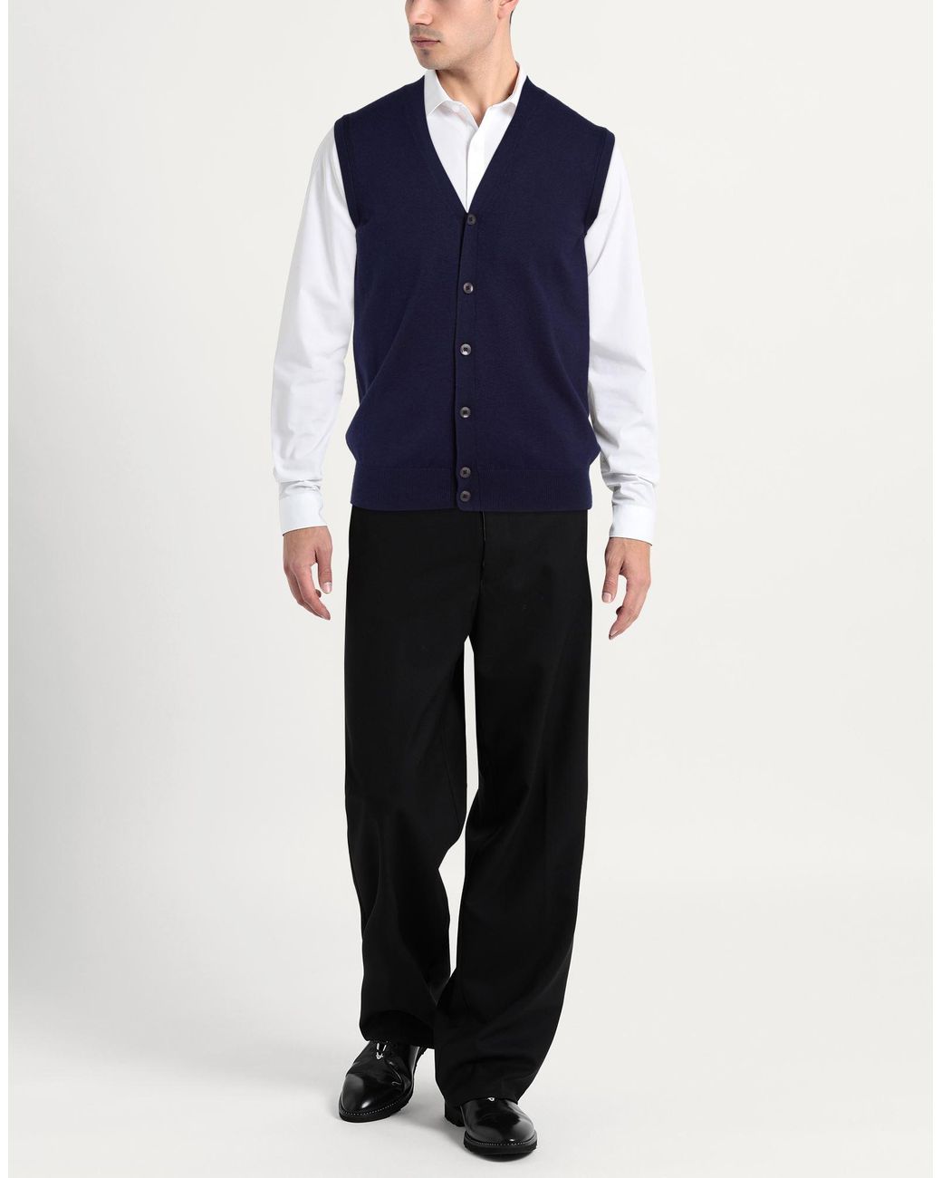 Diktat Blue Cardigan for men