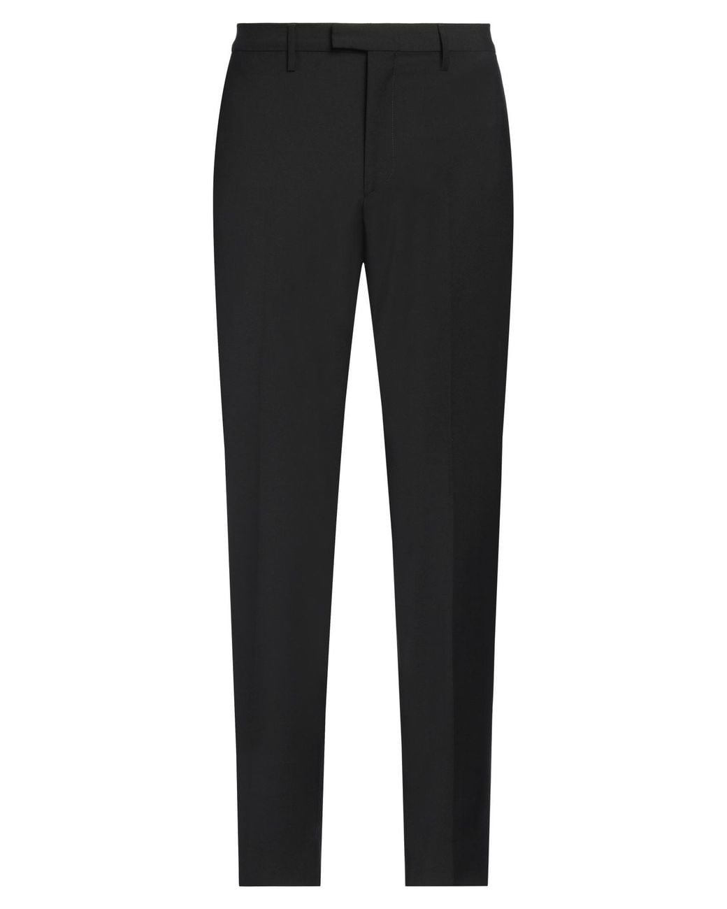 Liu Jo Black Pants Polyester, Virgin Wool, Elastane for men