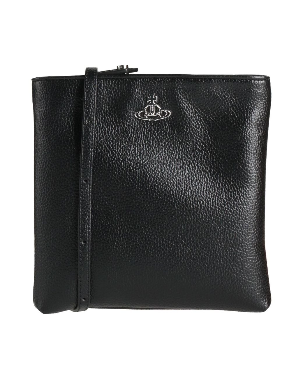 Vivienne Westwood Black Cross-Body Bag Textile Fibers