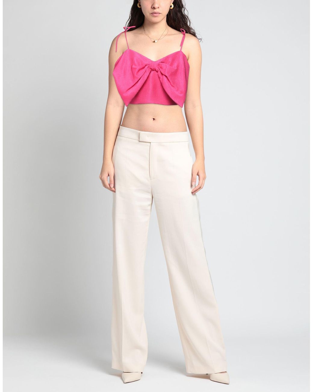 Top MSGM en coloris Pink