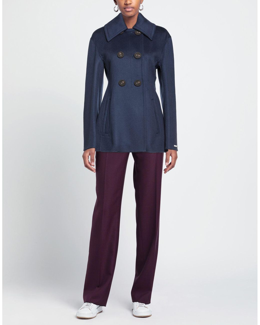 Sportmax Blue Coat