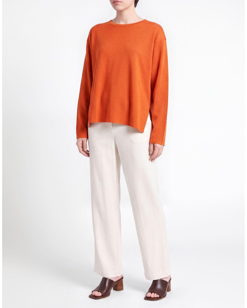 Roberto Collina Orange Pullover