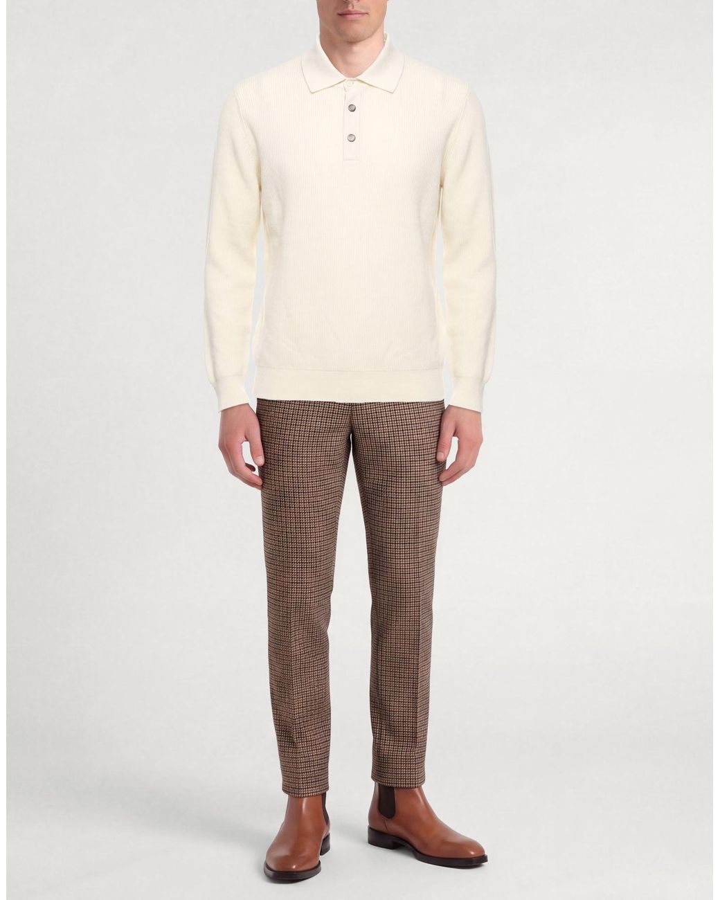 Pullover Brunello Cucinelli pour homme en coloris White