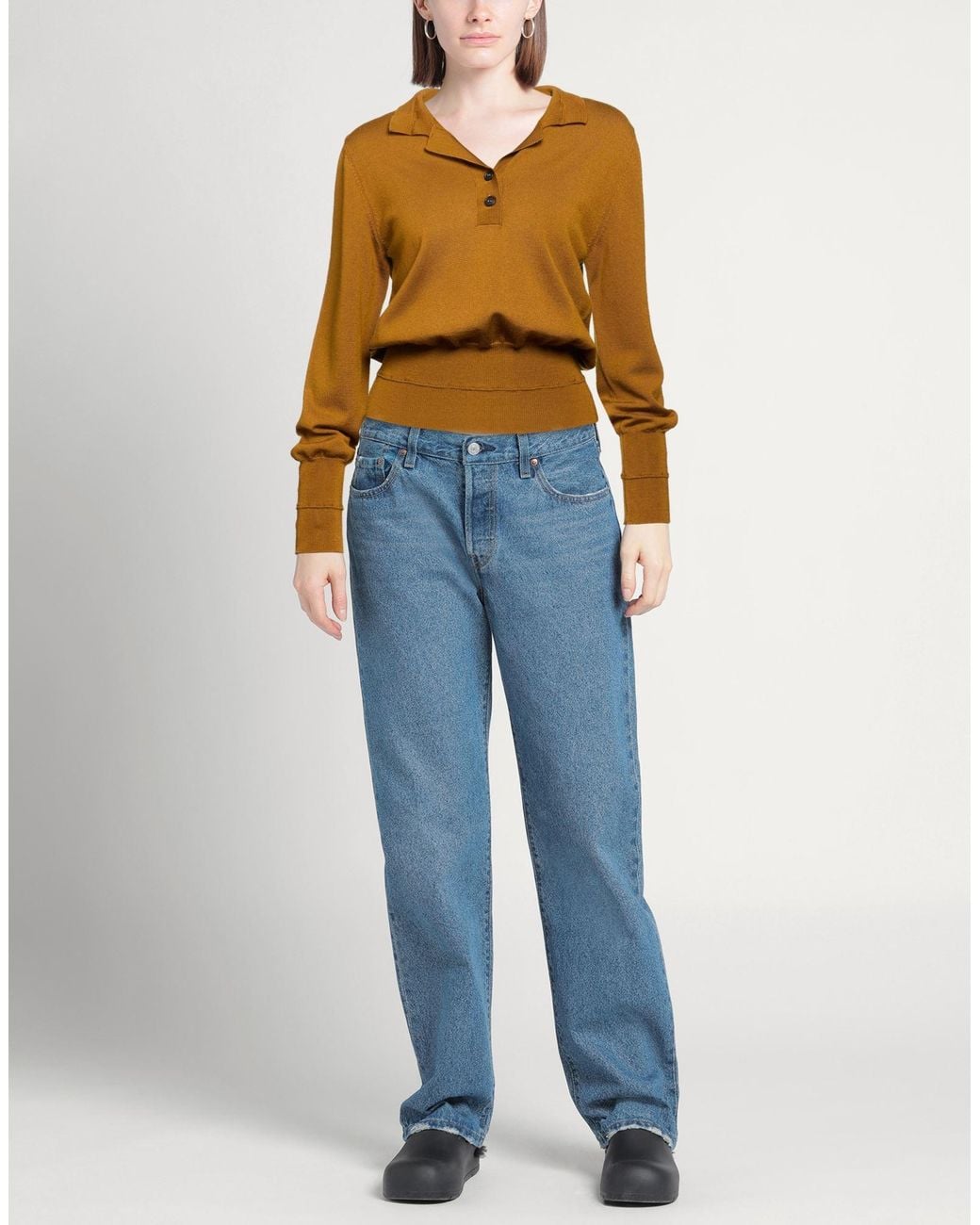MEIMEIJ Yellow Sweater Virgin Wool