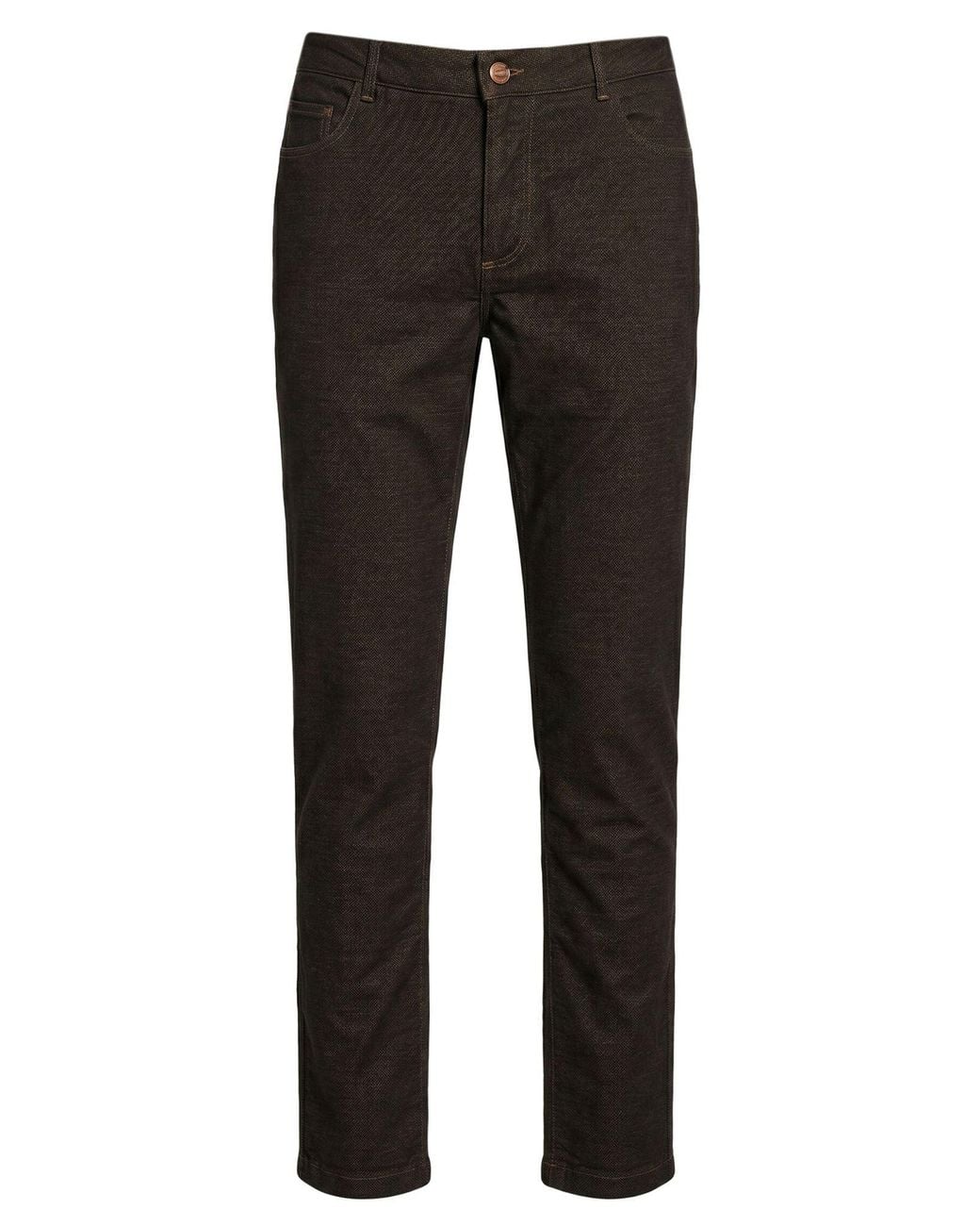 Camouflage AR and J. Black Dark Pants Cotton, Polyester, Viscose, Elastane for men