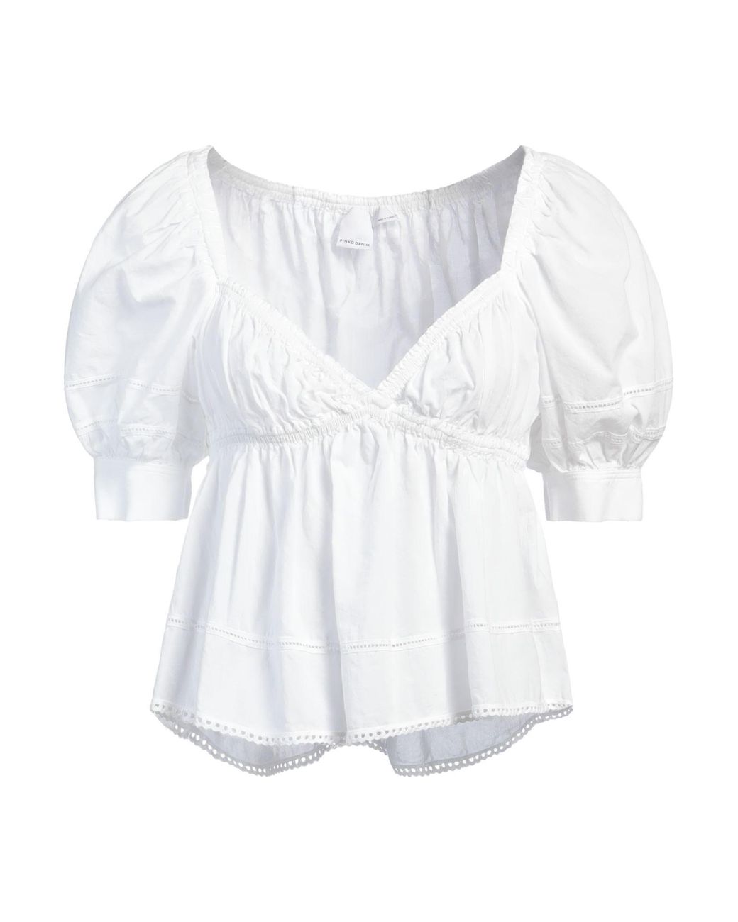 Pinko White Top Cotton