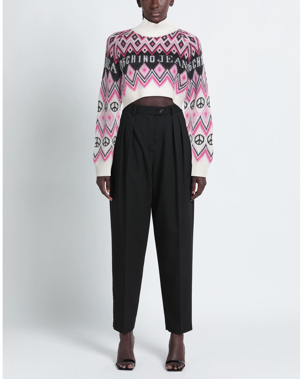 Moschino Multicolor Turtleneck