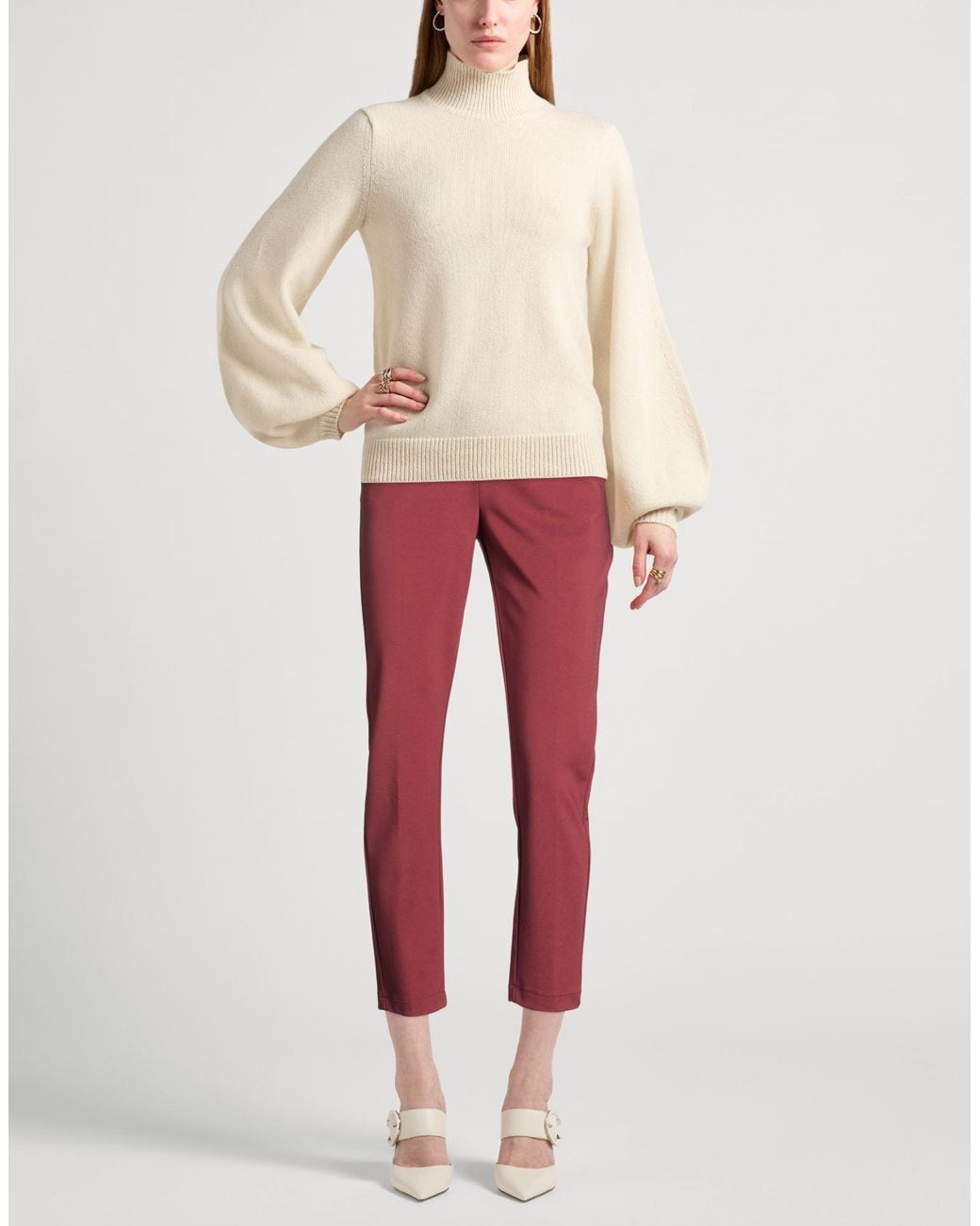 Liviana Conti Red Pants