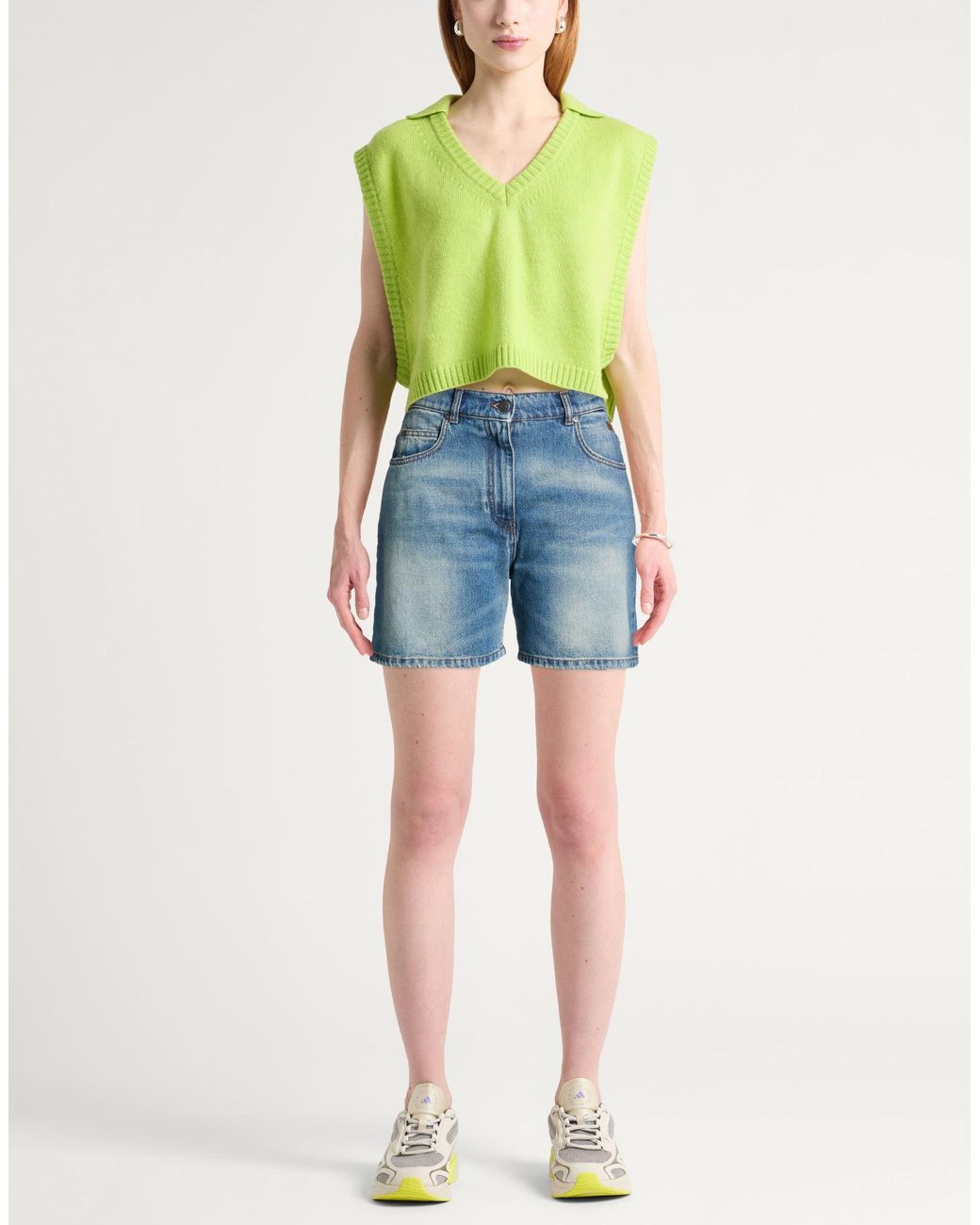 Pantalon En Jean MSGM en coloris Blue