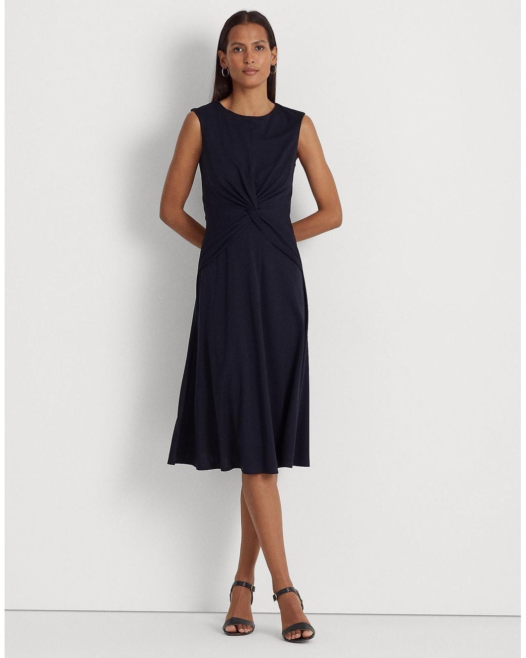Ralph Lauren Blue Midi Dress