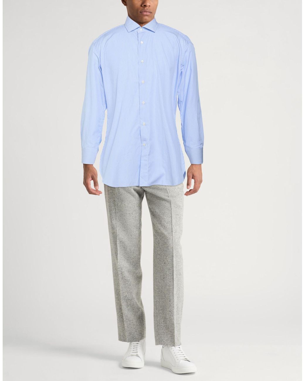 Drumohr Blue Shirt for men