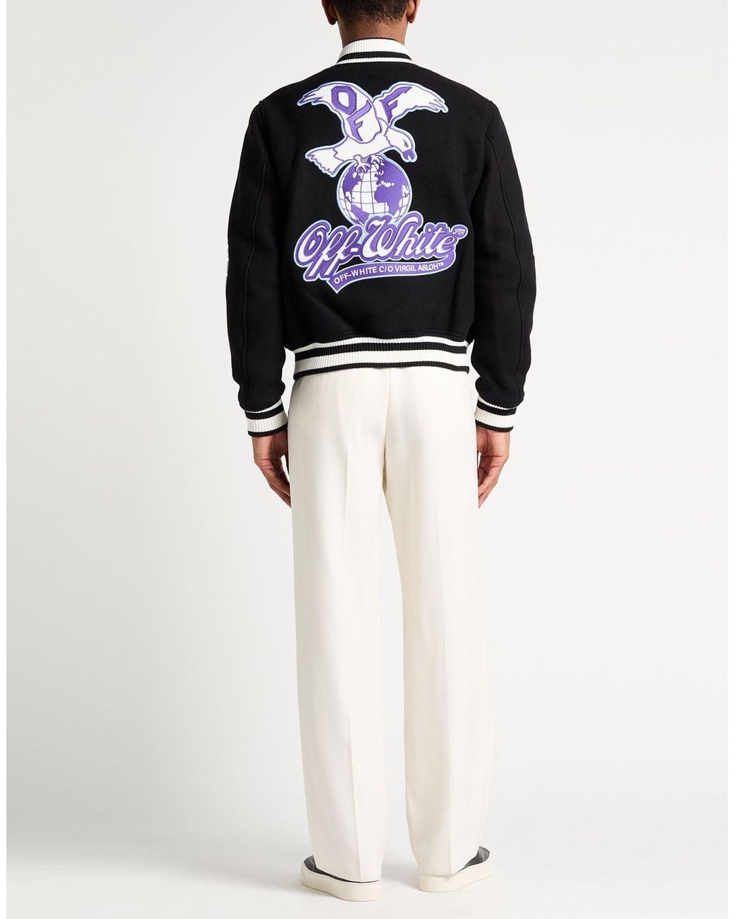 Off-White c/o Virgil Abloh Black Jacket for men