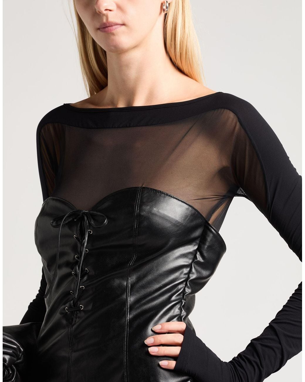 Aniye By Black Top Polyester, Polyamide, Elastane