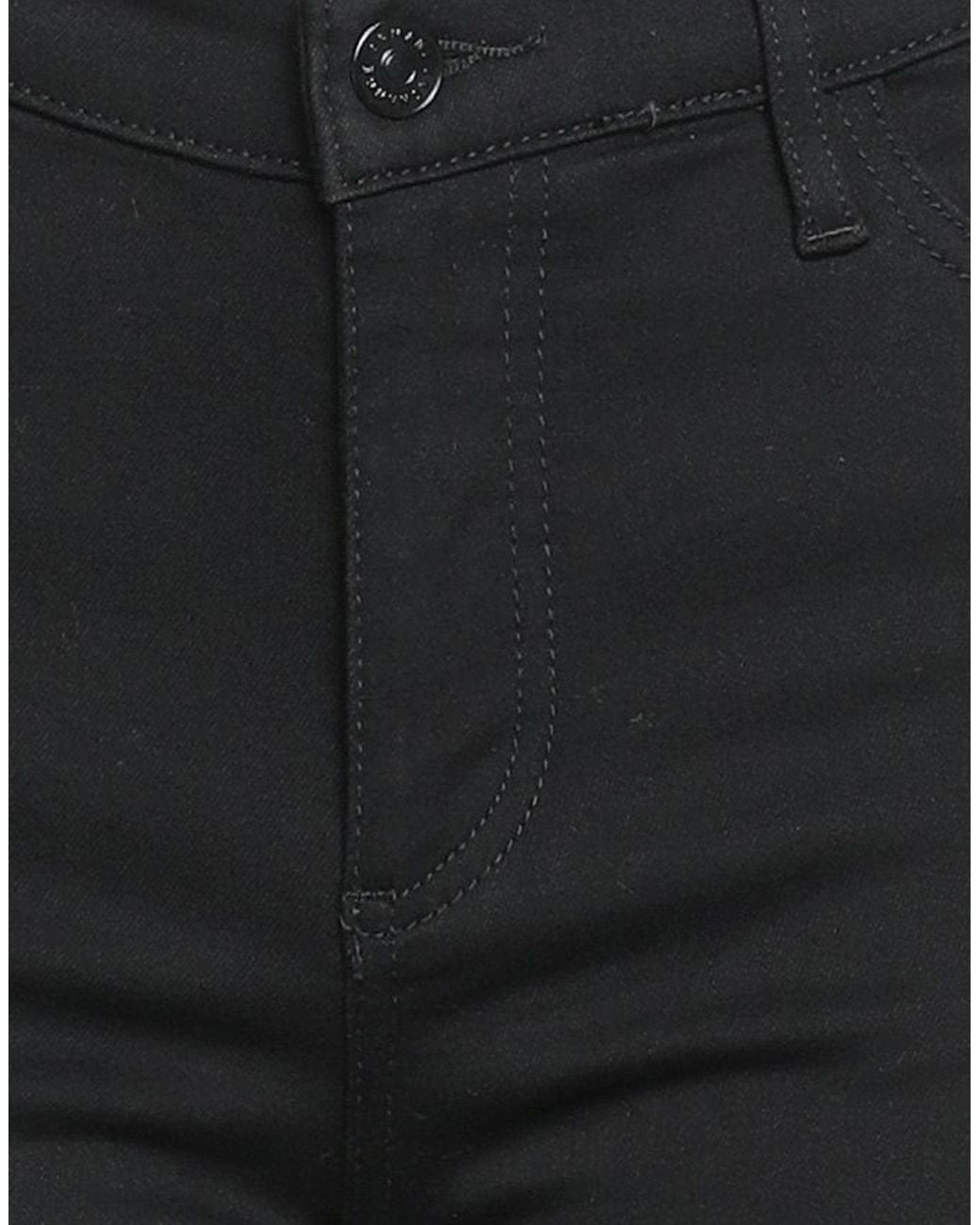 ARMANI EXCHANGE Black Pants Cotton, Polyester, Viscose, Elastane