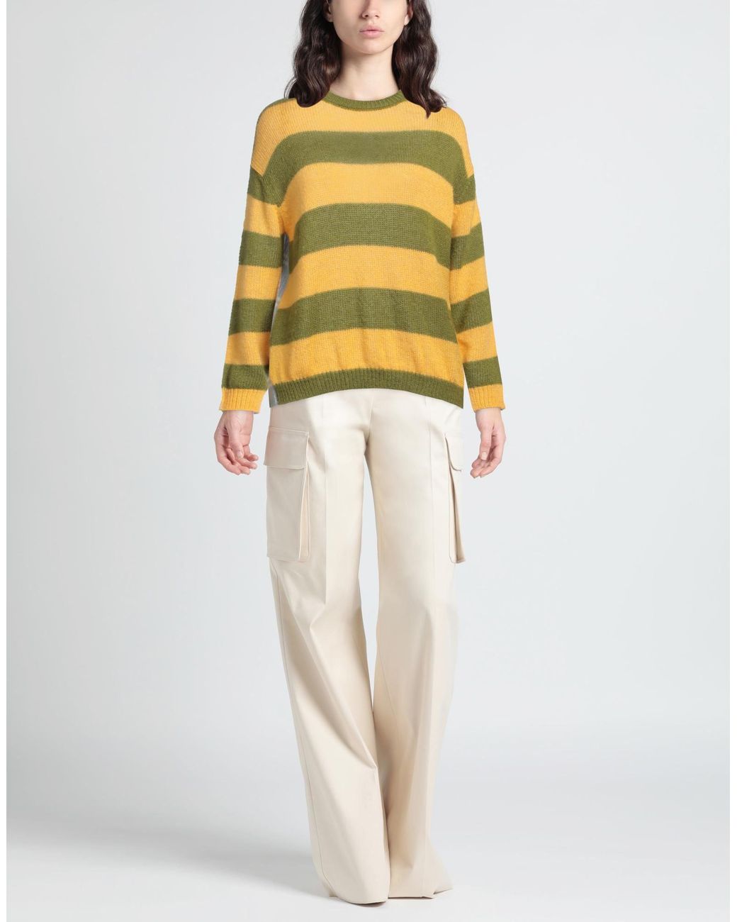 Pullover SKILLS & GENES en coloris Yellow