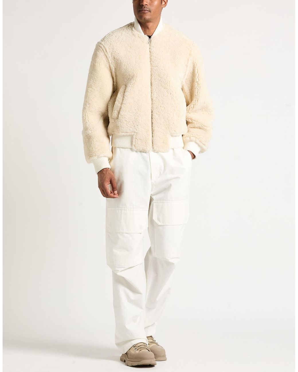 Shearling & Teddy di Jacquemus in Natural da Uomo