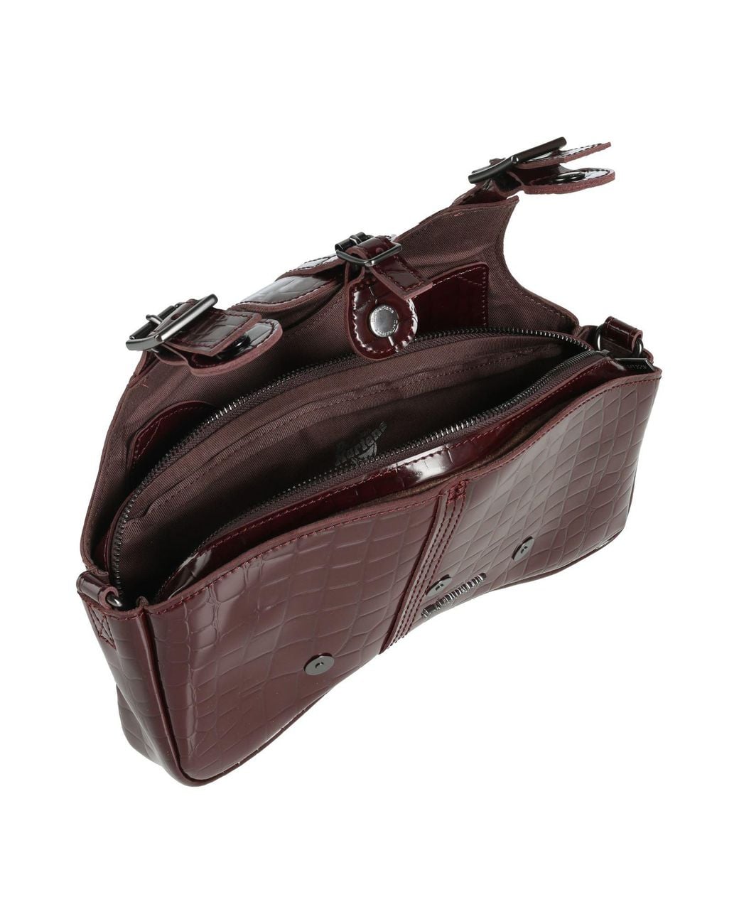 Dr. Martens Brown 1460 Shoulder Bag -- Cross-Body Bag Cow Leather