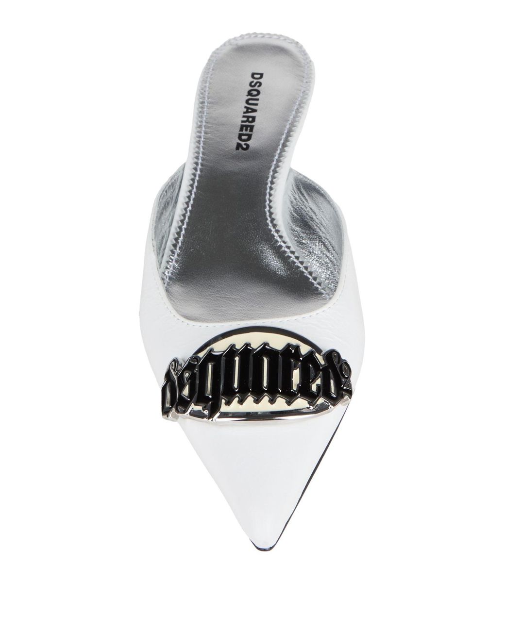 DSquared² White Mules & Clogs