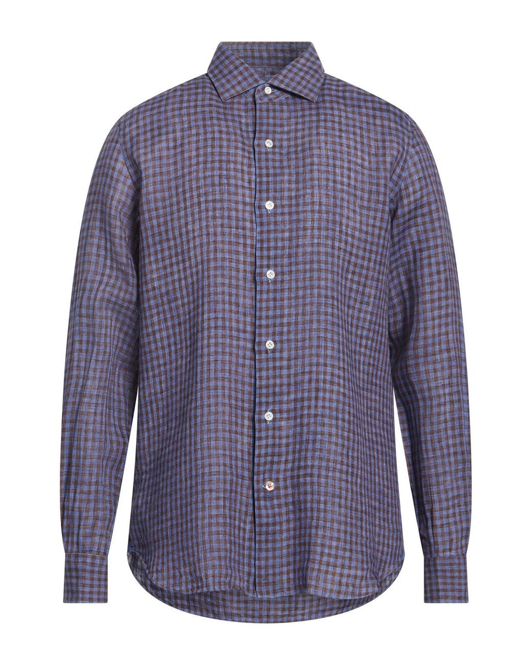 Mazzarelli Blue Shirt for men
