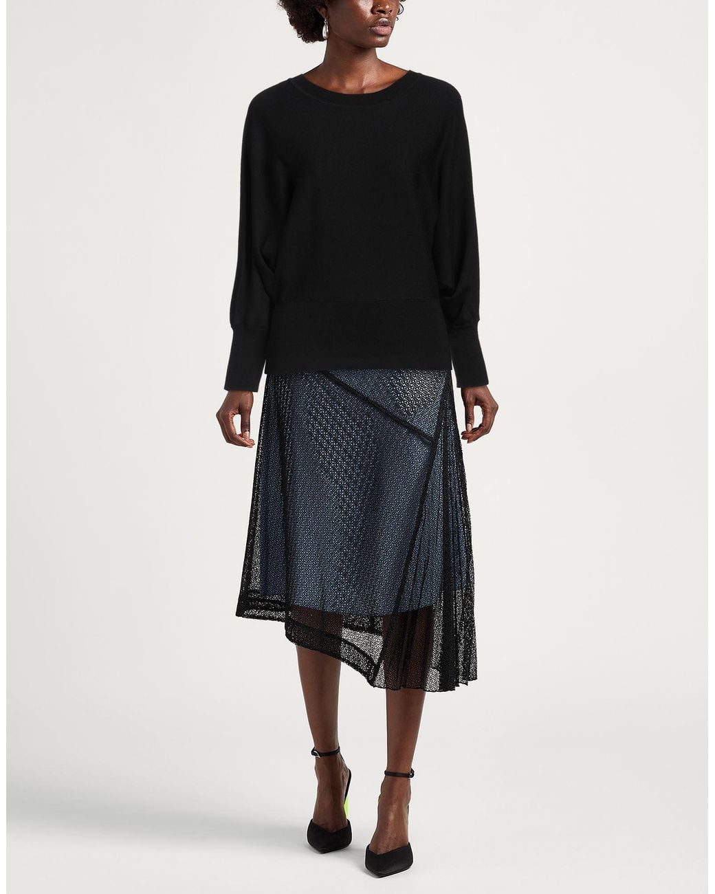 Pullover Alpha Studio de color Black