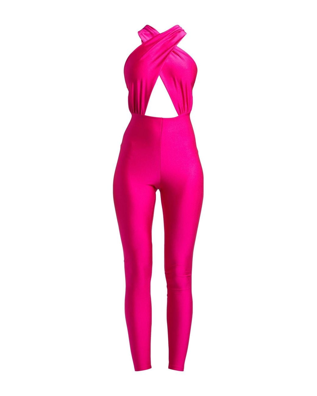 ANDAMANE Pink Fuchsia Jumpsuit Polyamide, Elastane