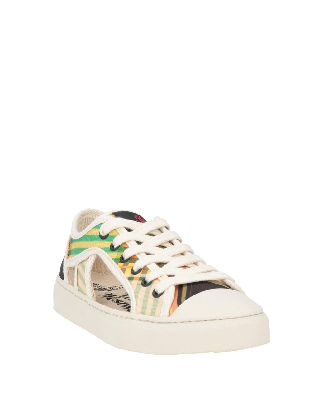 Vivienne Westwood White Sneakers Textile Fibers
