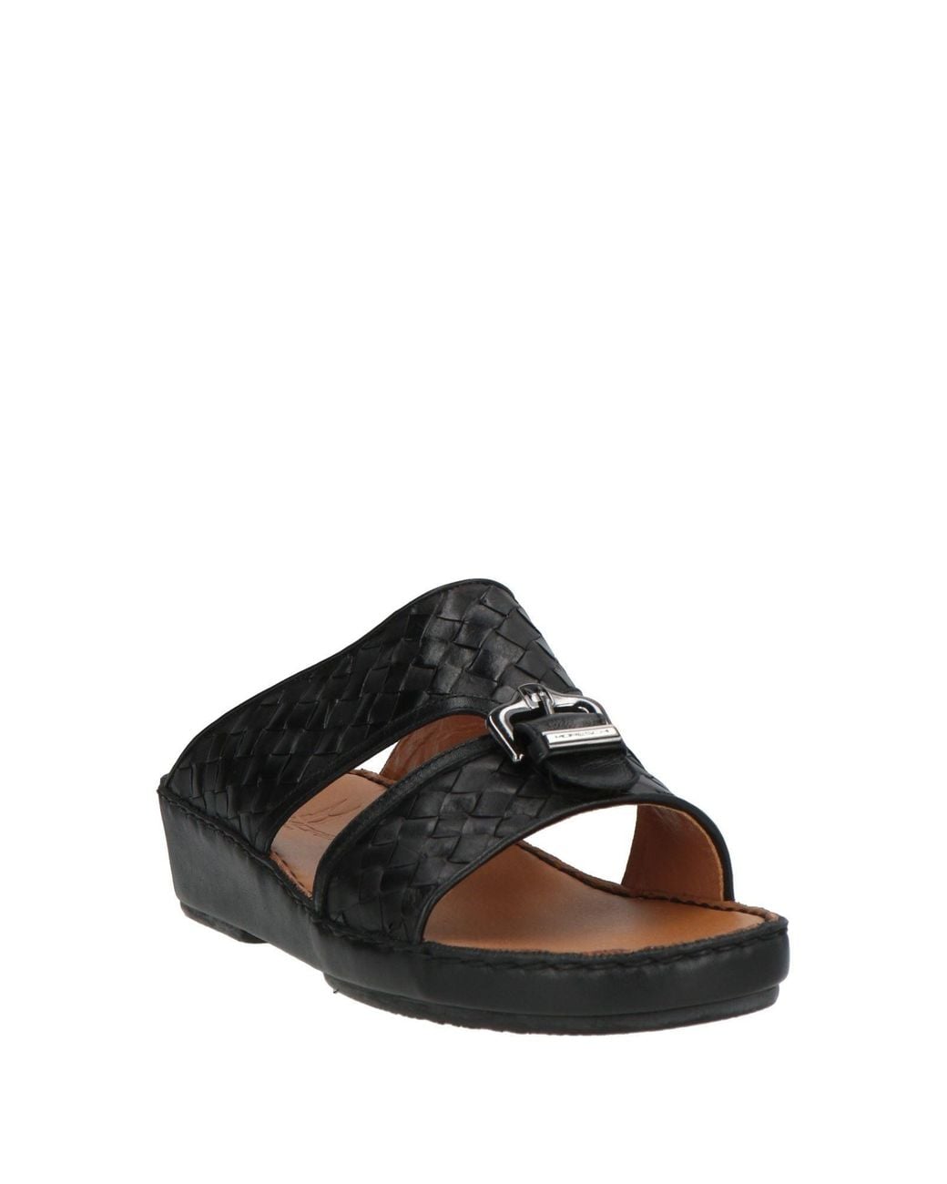 Moreschi Black Sandals Leather