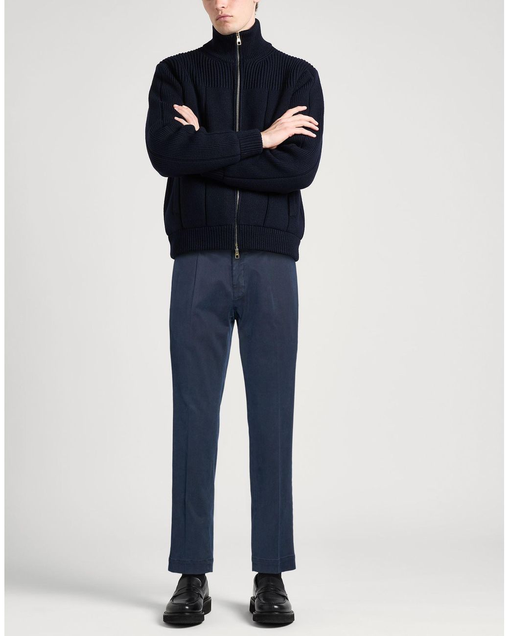Santaniello Blue Trouser for men