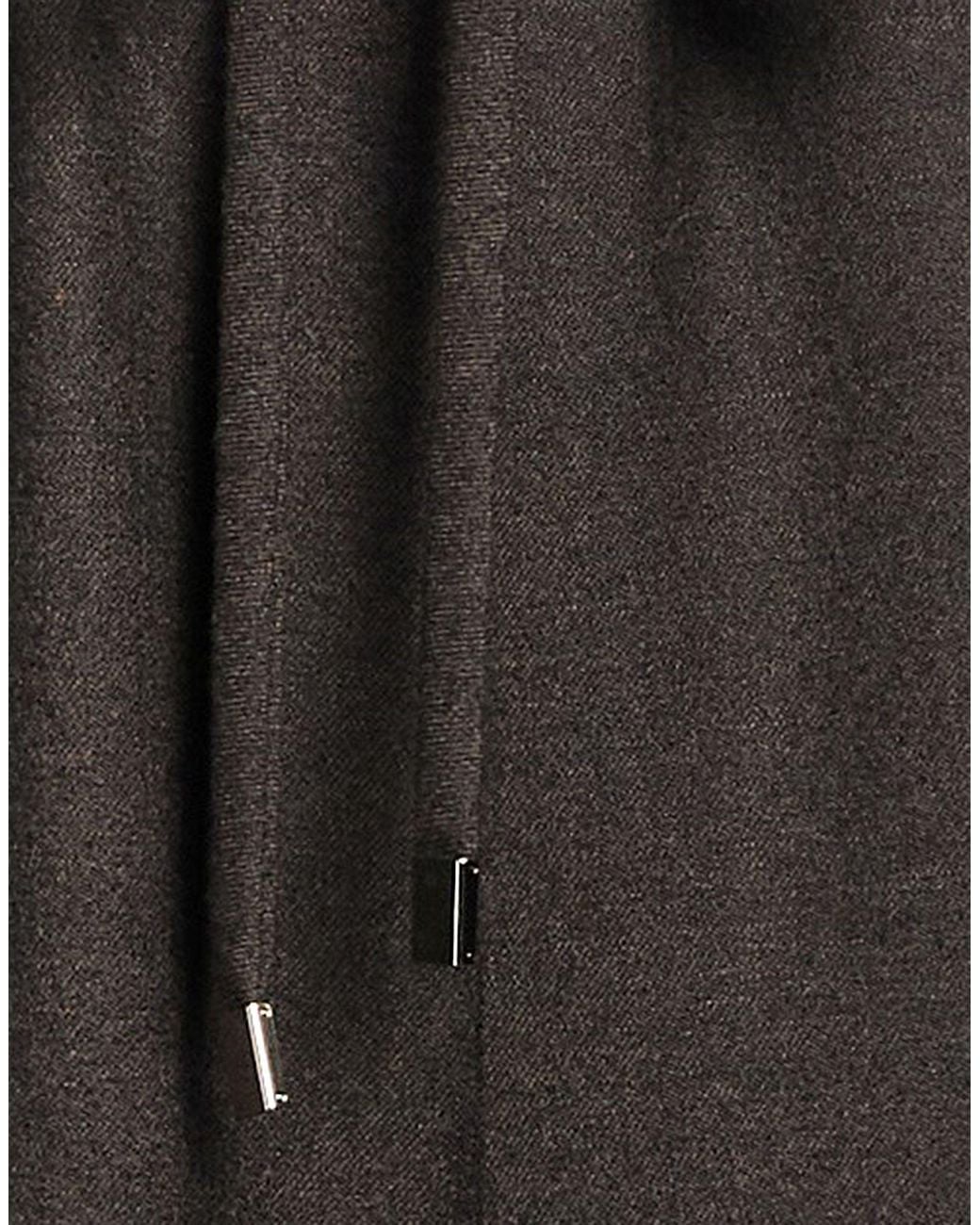 Antonelli Black Pants Virgin Wool, Viscose, Polyester, Elastane