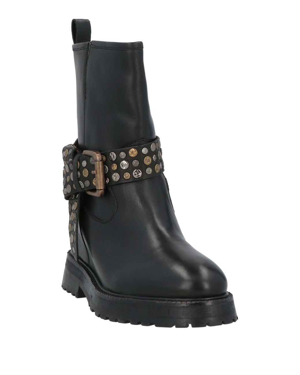 Emanuélle Vee Black Ankle Boots