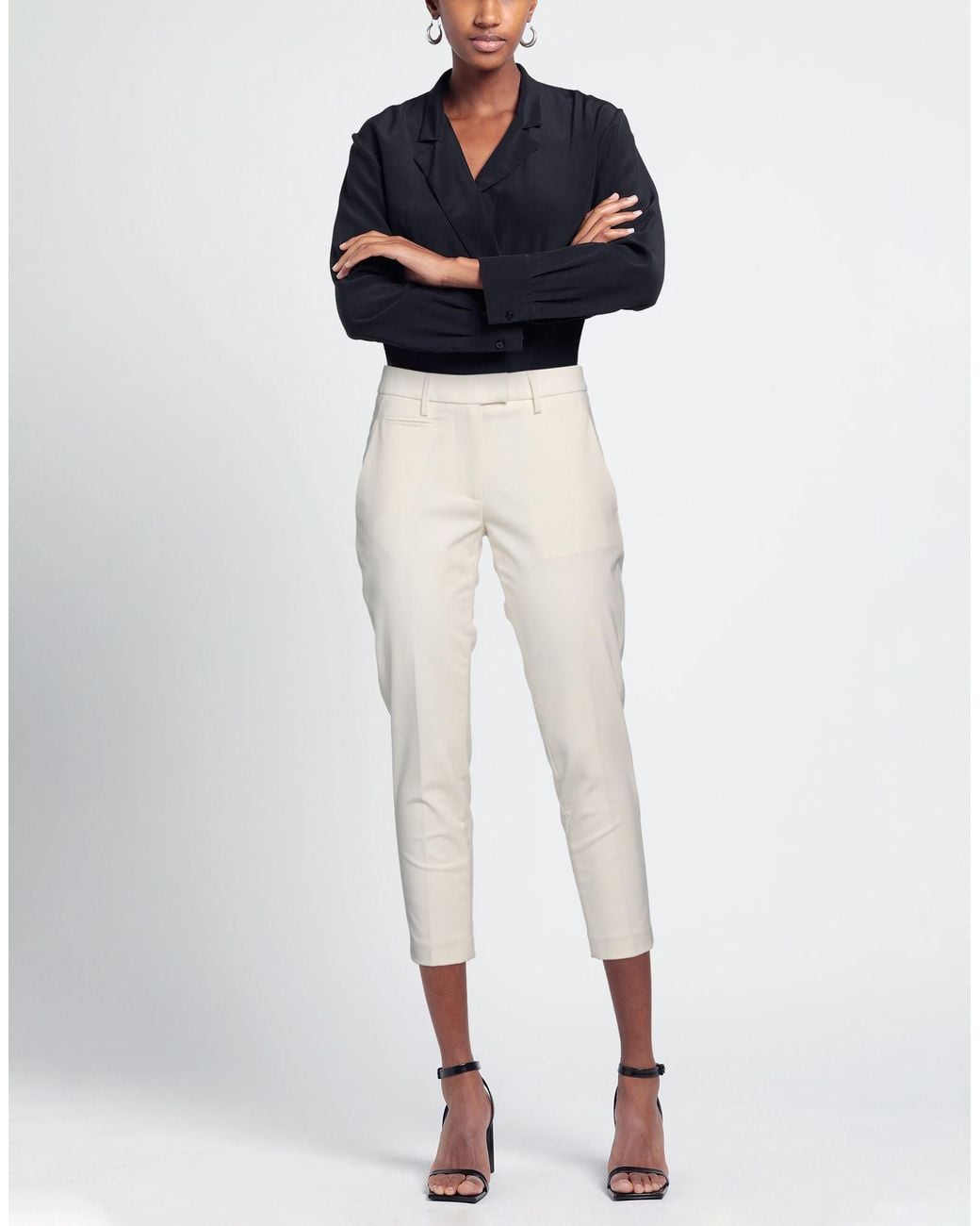 Dondup White Trouser