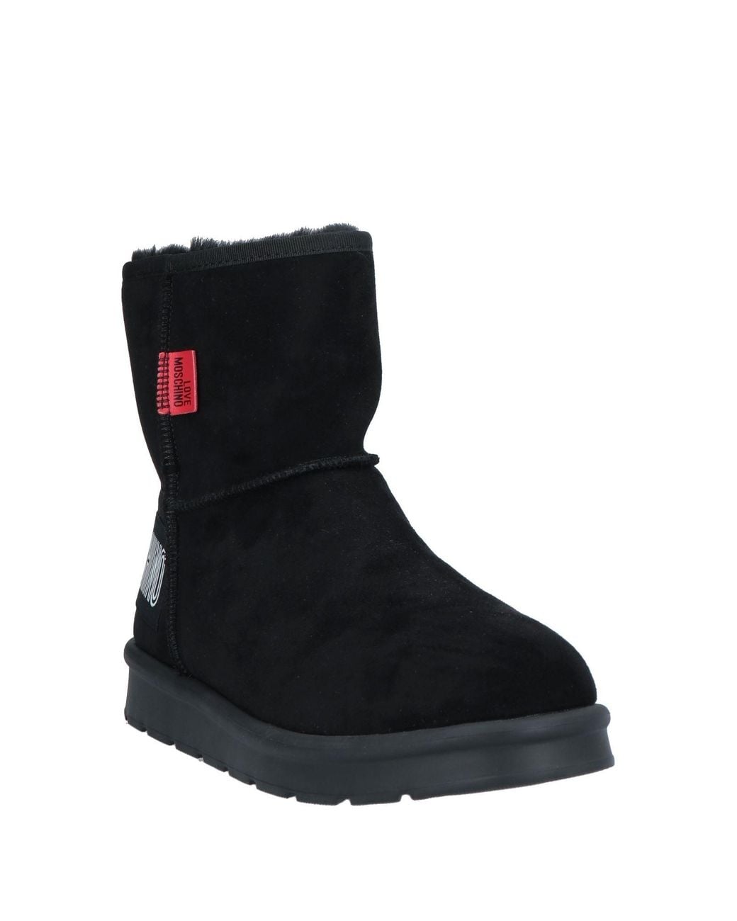 Love Moschino Black Ankle Boots