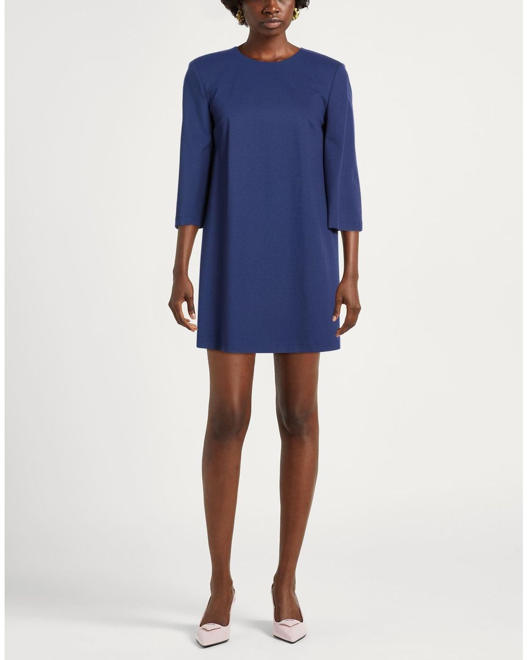 Minivestido Harris Wharf London de color Blue