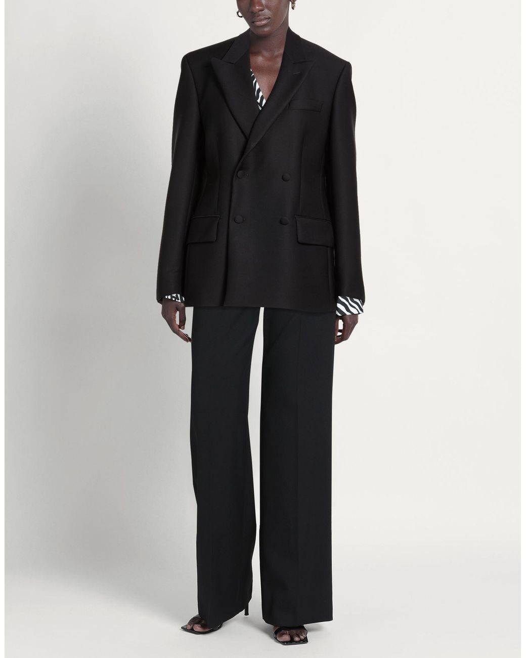 JACOB LEE Black Blazer Virgin Wool, Polyamide, Elastane