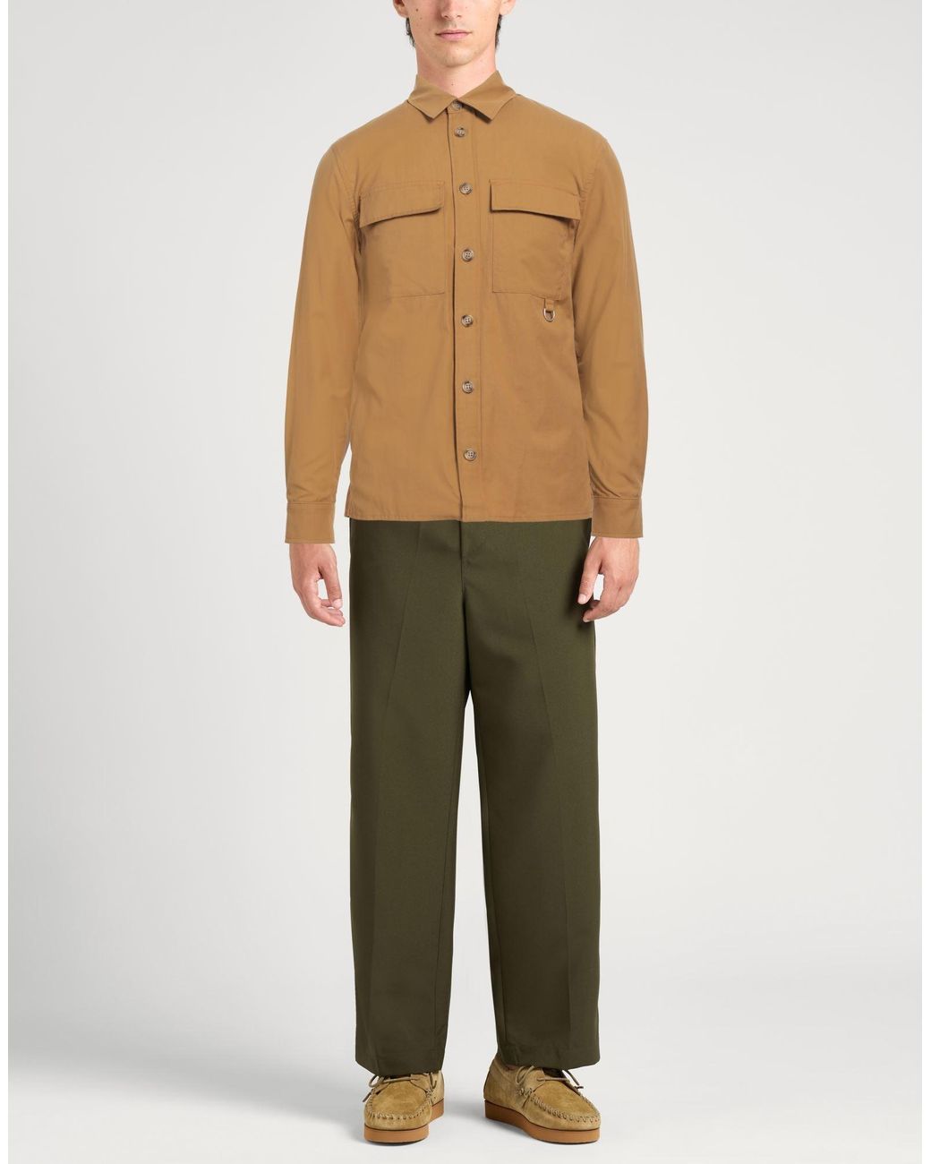 Paolo Pecora Brown Shirt for men