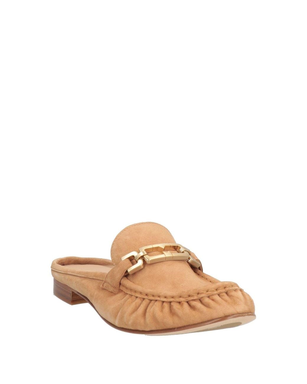 Thea Mika White Mules & Clogs Leather