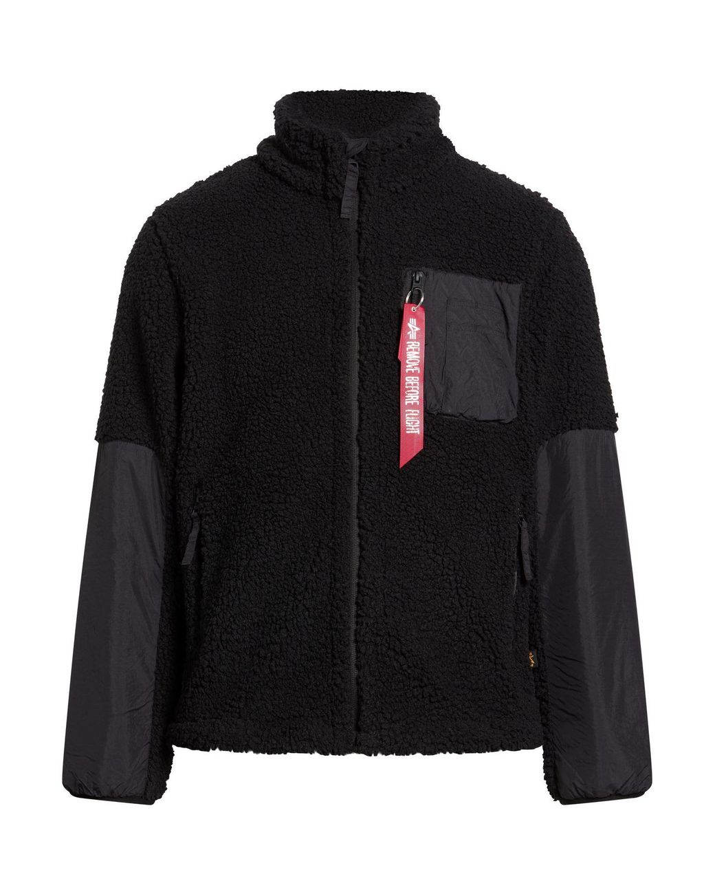 Alpha Industries Black Shearling & Teddy for men
