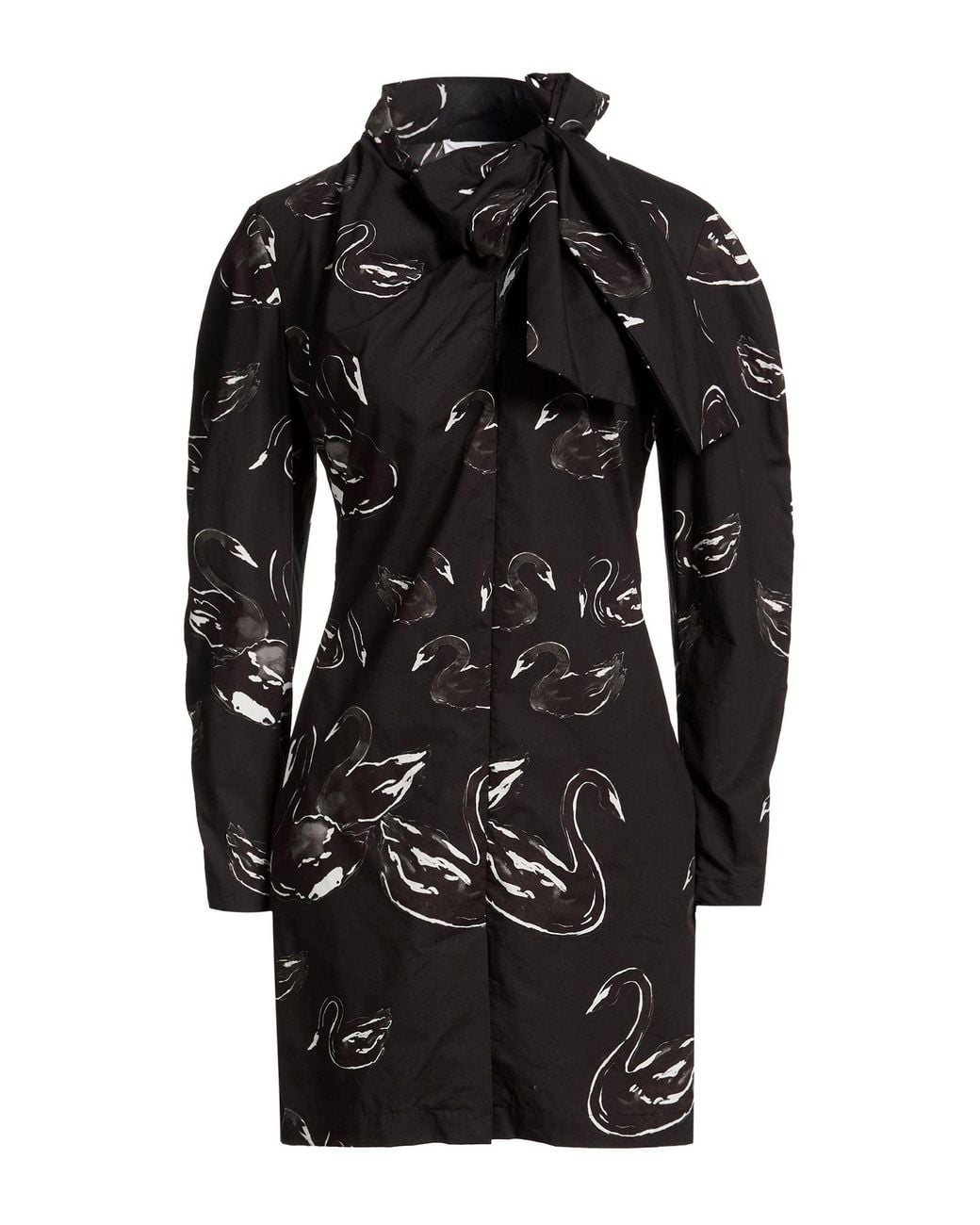 MSGM Black Mini Dress