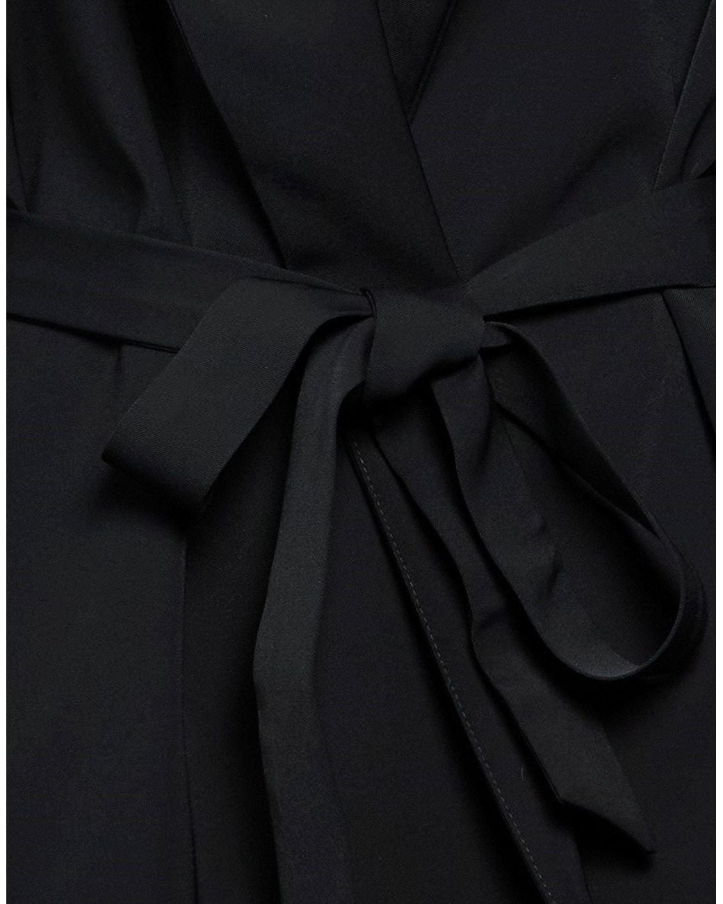 Twinset Black Jacket Polyester