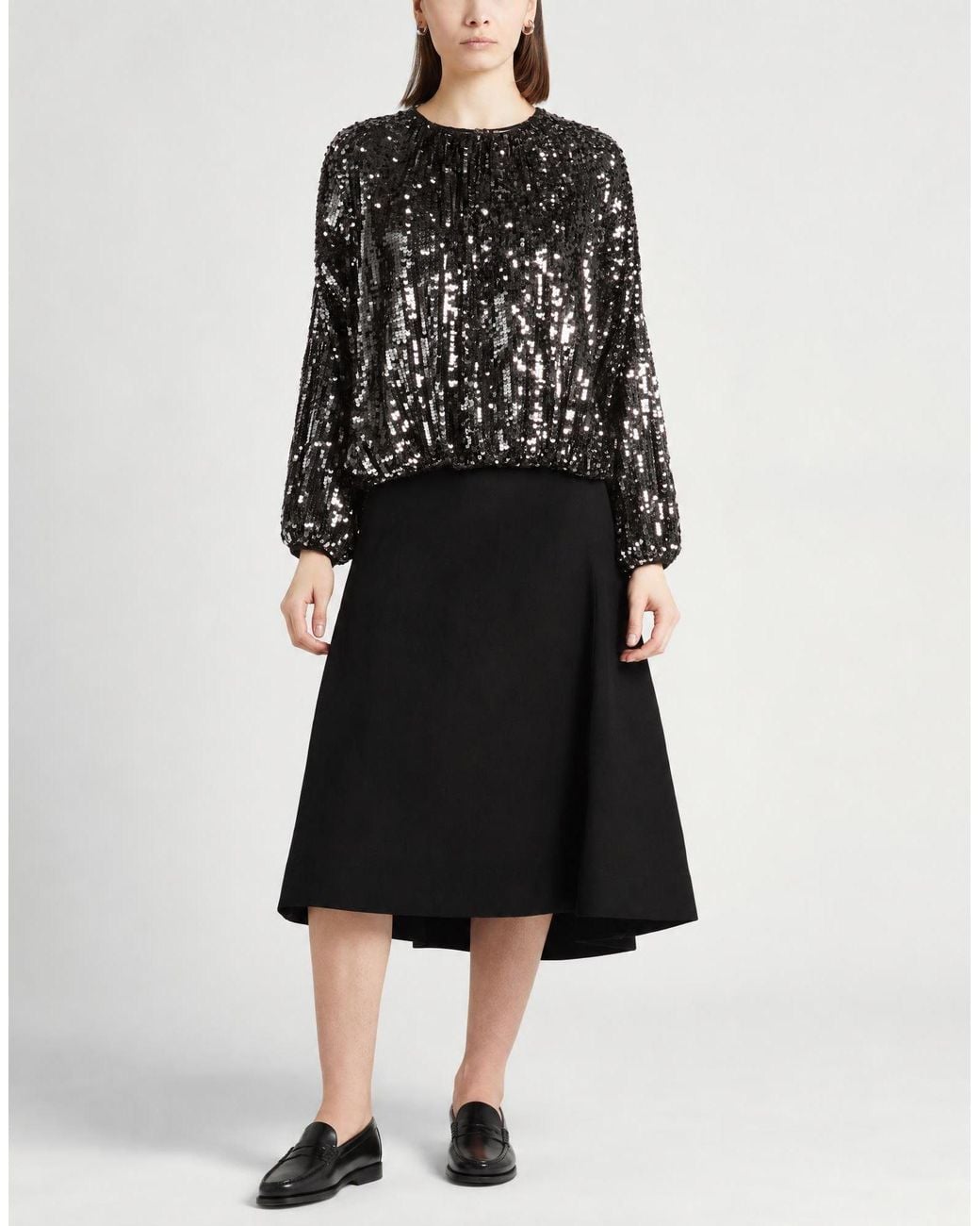 Top Jucca en coloris Black